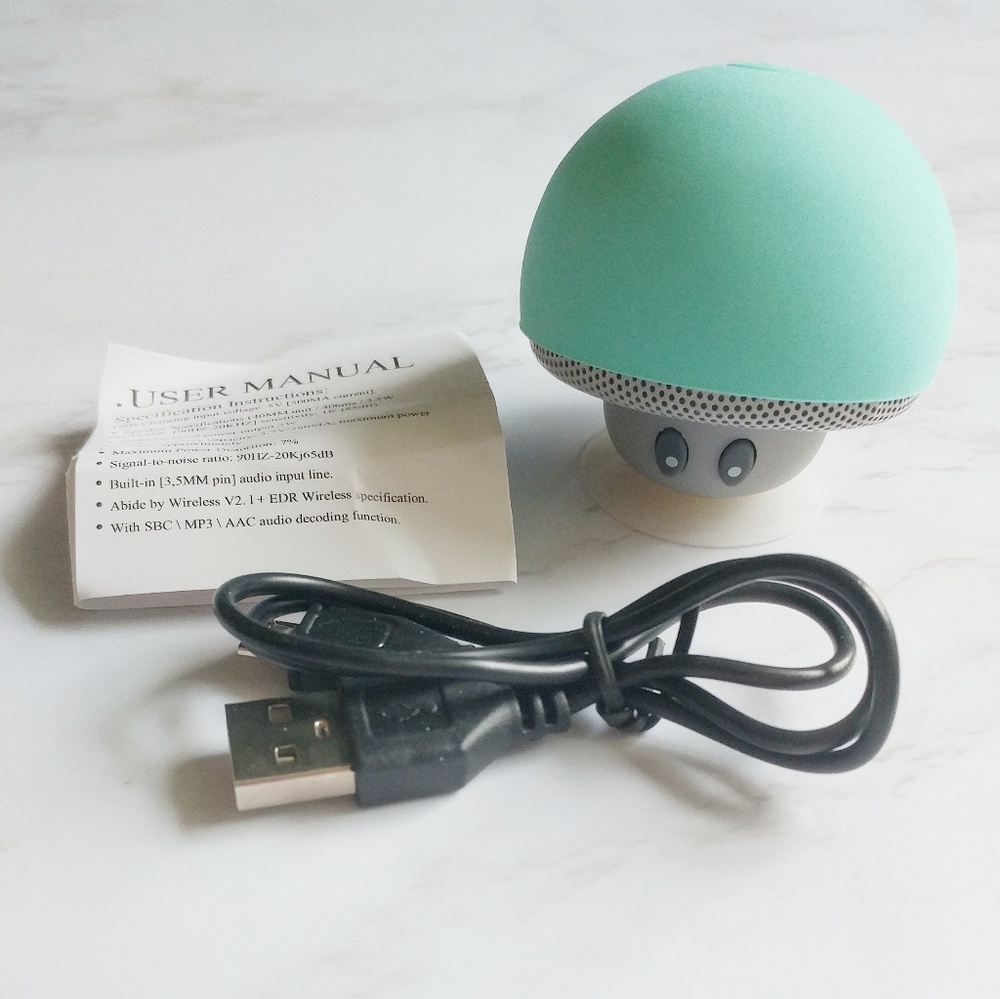 5/$15 Mushboom Mini Mushroom Bluetooth Speaker - Picture 5 of 8